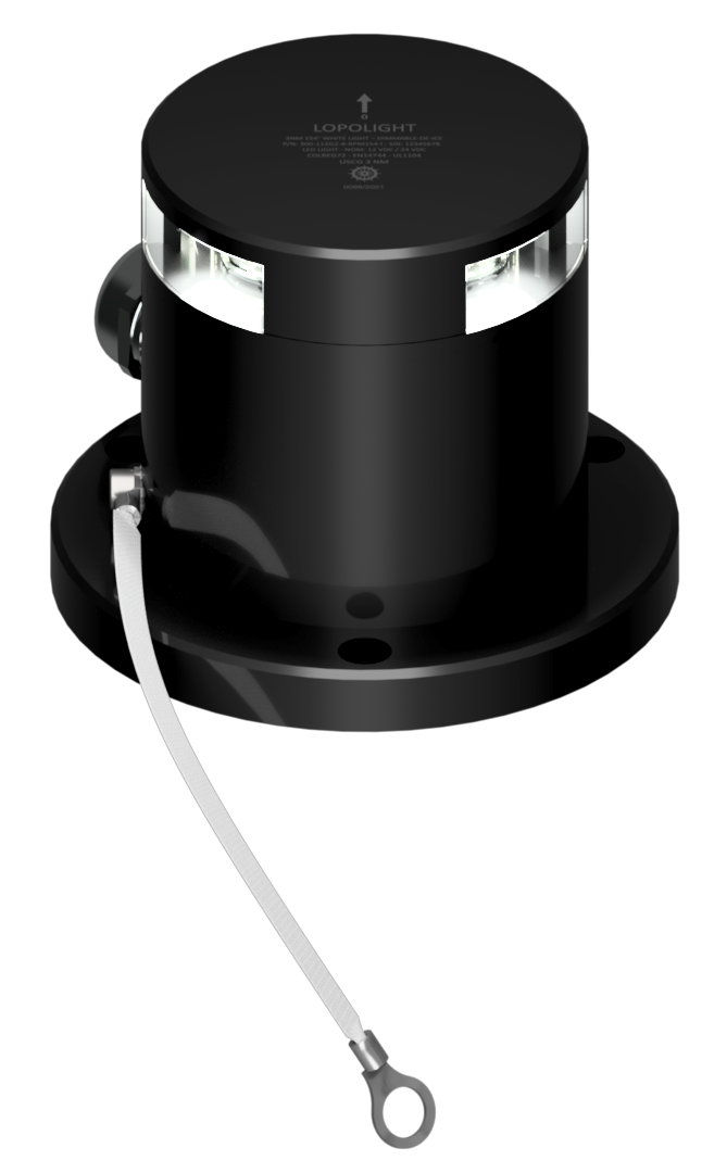 3nm 154° White, dimmable, Ice-Class, Black 3nm 154° White, dimmable, Ice-Class, Black